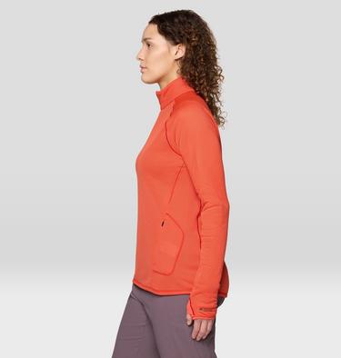 Women's AirMesh Half Zip, Color: Aspect, image 12