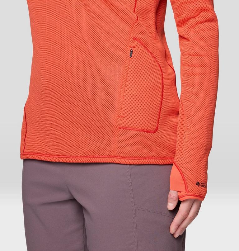 Women's AirMesh Half Zip, Color: Aspect, image 6