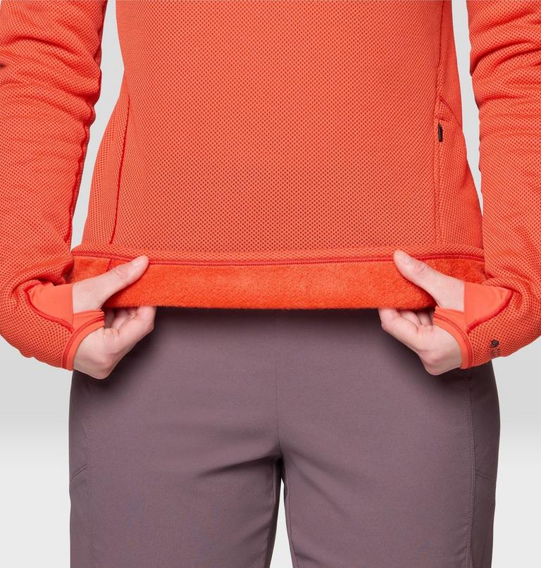 Women's AirMesh Half Zip, Color: Aspect, image 7