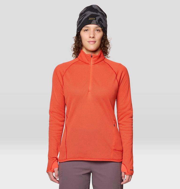 Women's AirMesh Half Zip, Color: Aspect, image 1