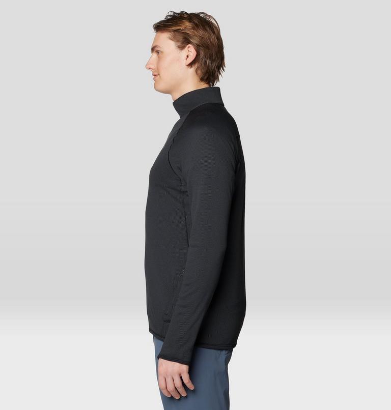 Men's AirMesh Half Zip, Color: Dark Storm, image 3