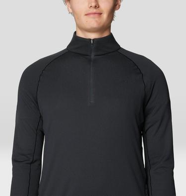 Men's AirMesh Half Zip, Color: Dark Storm, image 8