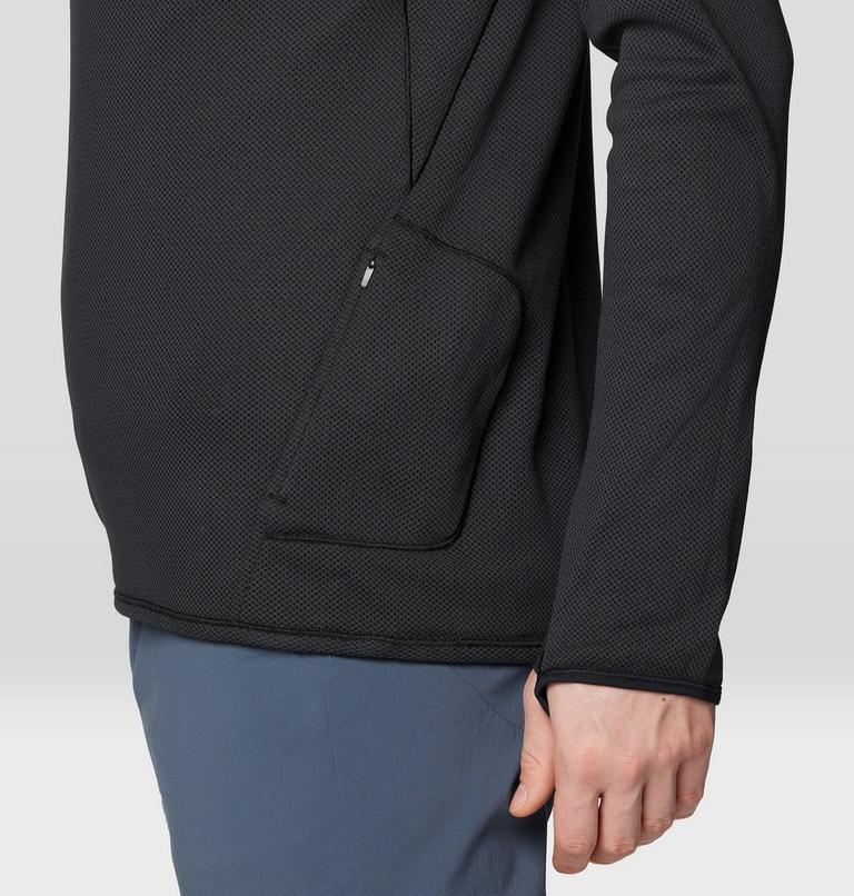 Men's AirMesh Half Zip, Color: Dark Storm, image 5