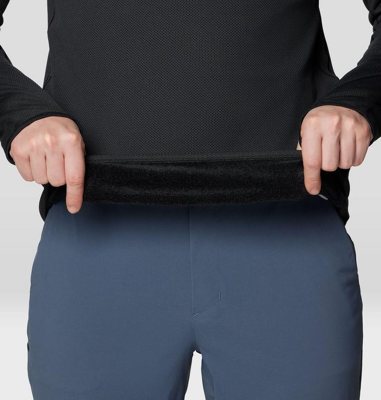 Men's AirMesh Half Zip, Color: Dark Storm, image 7