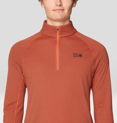 Men's AirMesh Half Zip, Color: Aspect, image 4