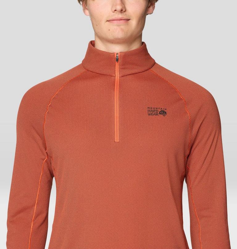 Men's AirMesh Half Zip, Color: Aspect, image 4