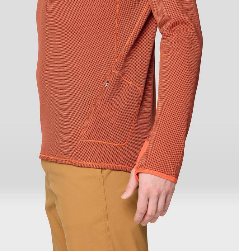 Men's AirMesh Half Zip, Color: Aspect, image 5