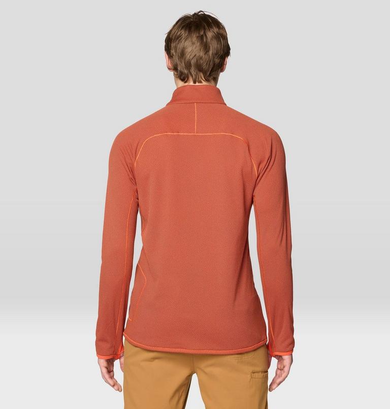 Men's AirMesh Half Zip, Color: Aspect, image 2
