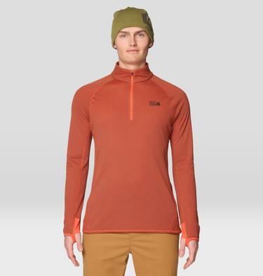 Men's AirMesh Half Zip, Color: Aspect, image 1