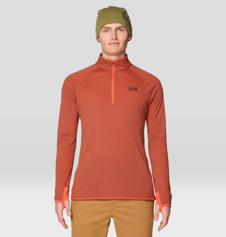 Men's AirMesh Half Zip, Color: Aspect, image 1