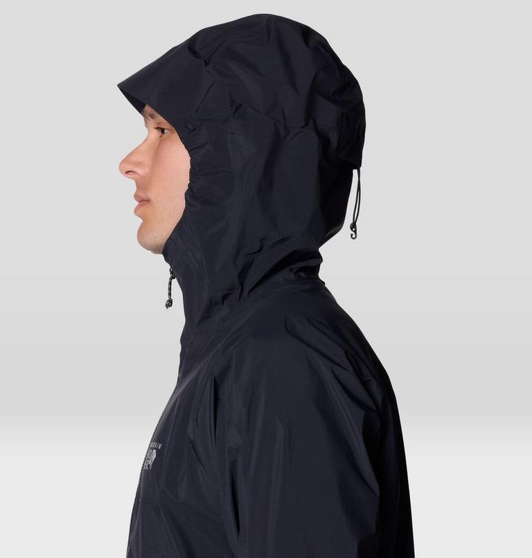 Men's Cloud Cipher Hooded Jacket, Color: Black, image 7