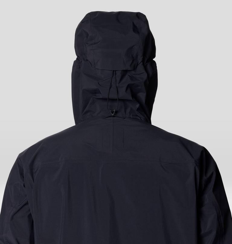 Men's Cloud Cipher Hooded Jacket, Color: Black, image 8