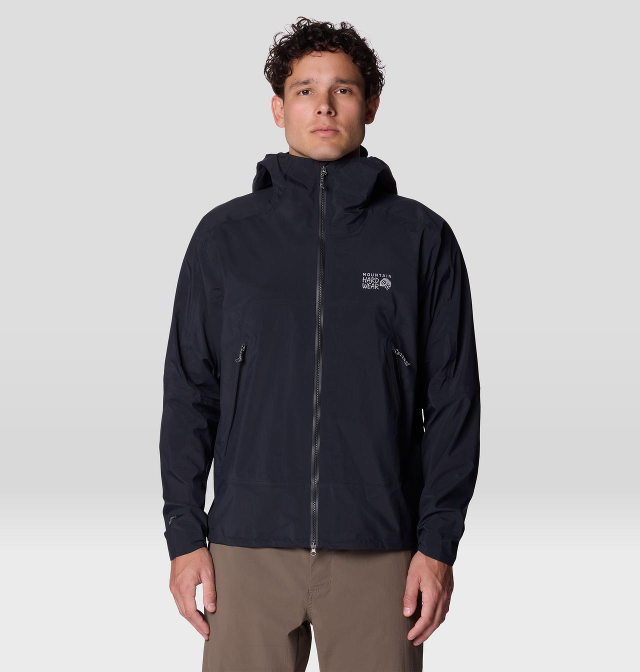 Men's Cloud Cipher™ Hooded Rain Jacket | Mountain Hardwear