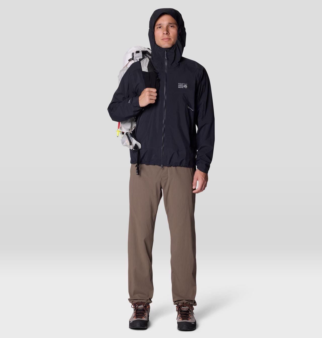 Men's Cloud Cipher™ Hooded Rain Jacket | Mountain Hardwear