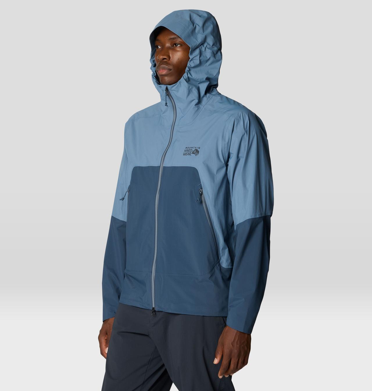 Men's Cloud Cipher™ Hooded Rain Jacket | Mountain Hardwear