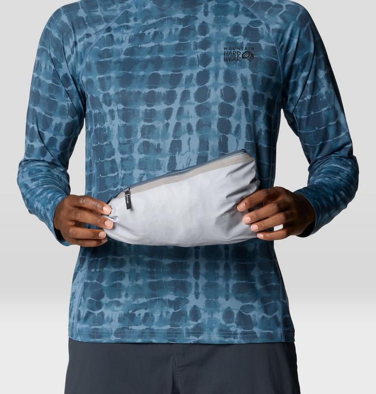 Men's Cloud Cipher Hooded Jacket, Color: Moon Blue, Adriatic Blue, image 10