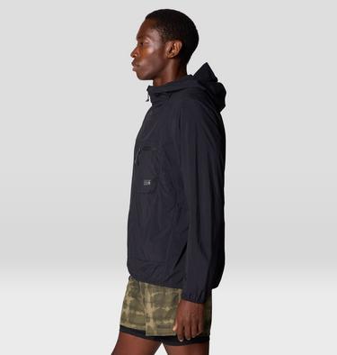 Men's Wind Veil Hooded Jacket, Color: Black, image 16