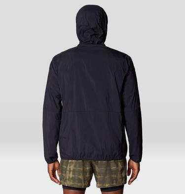 Men's Wind Veil Hooded Jacket, Color: Black, image 15