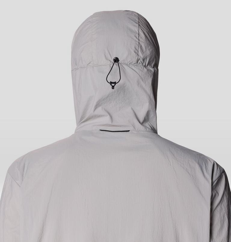 Men's Wind Veil Hooded Jacket, Color: Approaching Storm, Half Moon Grey, image 8