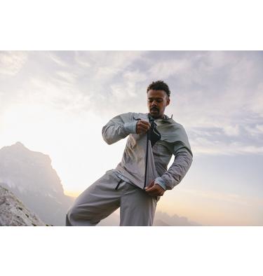 Manteau &agrave; capuchon Wind Veil, Color: Approaching Storm, Half Moon Grey, image 1