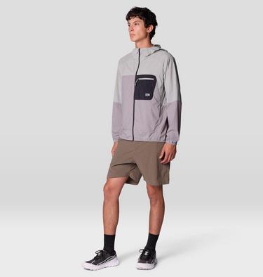 Men's Wind Veil Hooded Jacket, Color: Approaching Storm, Half Moon Grey, image 10