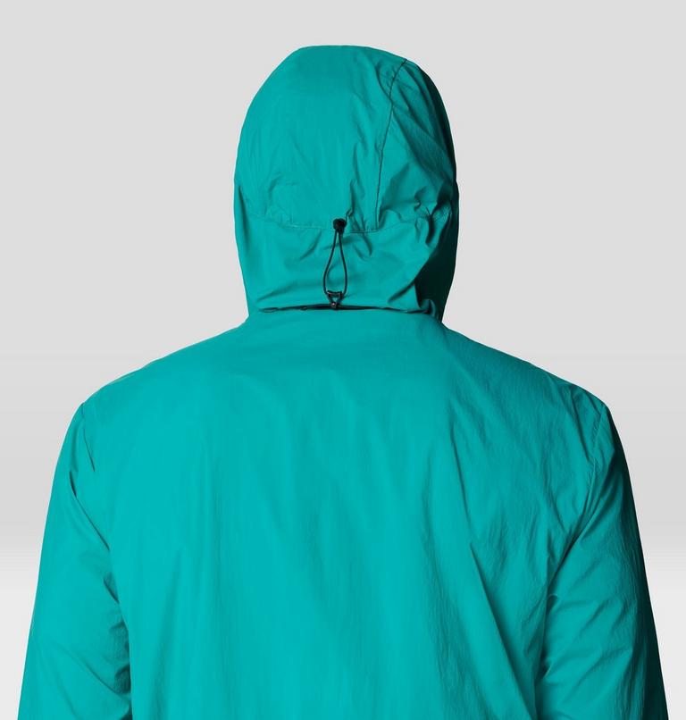 Men's Wind Veil Hooded Jacket, Color: Jack Pine, Blupernova, image 8