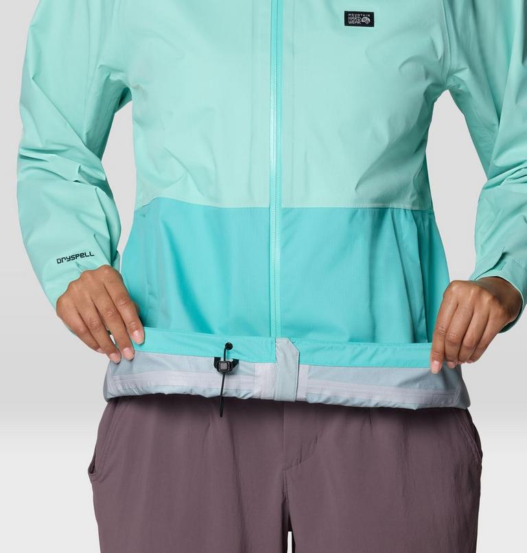 Women's Threshold Jacket, Color: Icy Teal, Aqua Marina, image 11