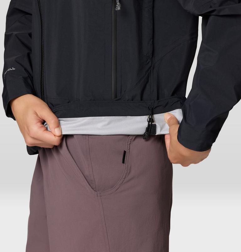 Women's Cloud Cipher Hooded Jacket, Color: Black, image 11