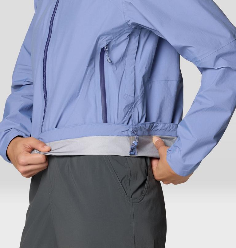 Women's Cloud Cipher Hooded Jacket, Color: Best Coast Blue, image 10