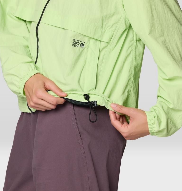 Women's Stryder Jacket, Color: Frozen In Lime, image 7