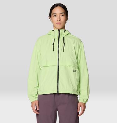 Women's Stryder Jacket, Color: Frozen In Lime, image 9