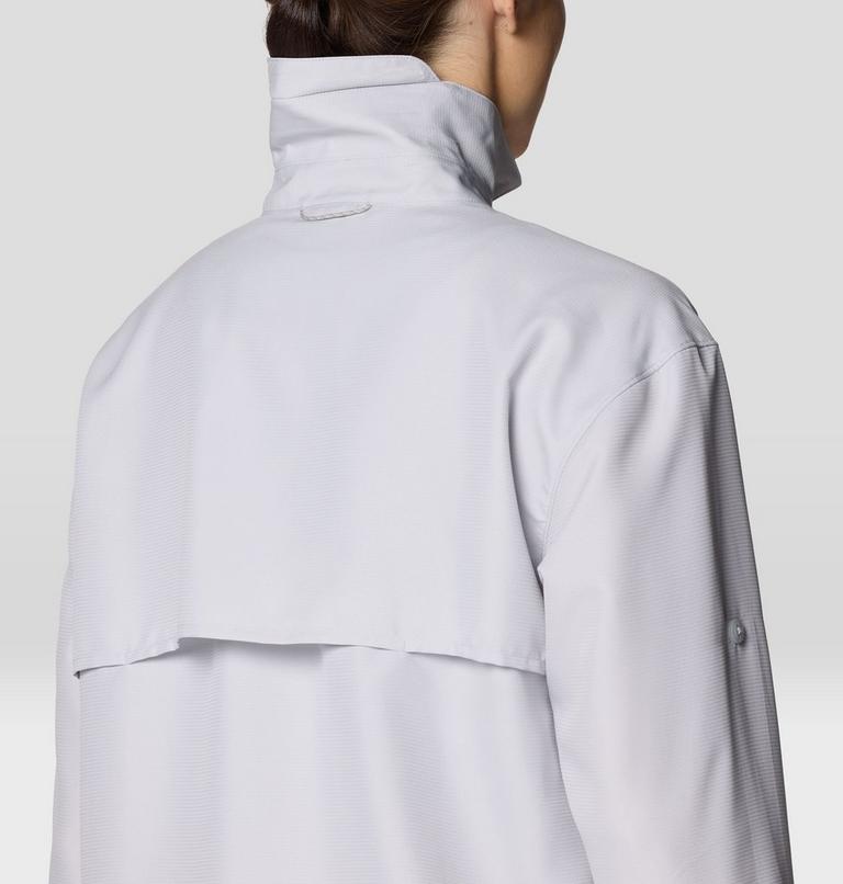 Women's Sun Drift Cooling Long Sleeve Shirt, Color: Grey Ice, image 9