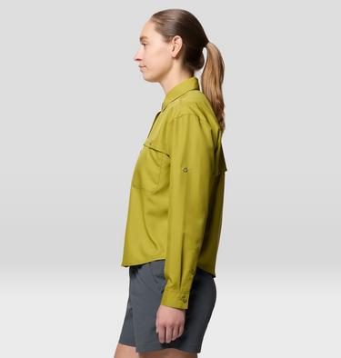 Women's Sun Drift Cooling Long Sleeve Shirt, Color: Bright Fatigue, image 8