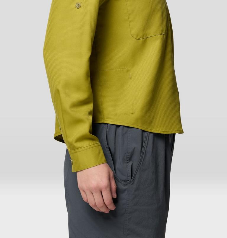 Women's Sun Drift Cooling Long Sleeve Shirt, Color: Bright Fatigue, image 8
