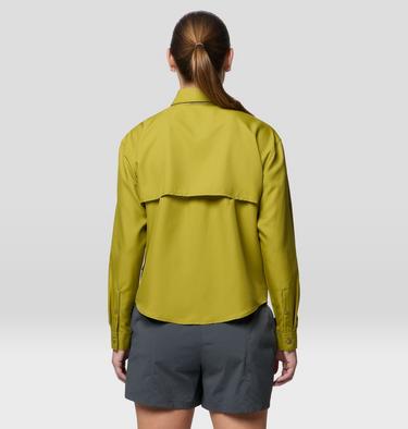 Women's Sun Drift Cooling Long Sleeve Shirt, Color: Bright Fatigue, image 7