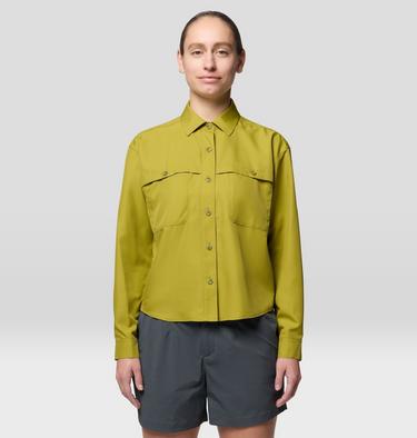 Women's Sun Drift Cooling Long Sleeve Shirt, Color: Bright Fatigue, image 5