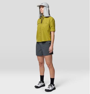 Women's Sun Drift Cooling Long Sleeve Shirt, Color: Bright Fatigue, image 6