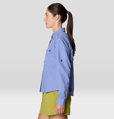 Women's Sun Drift Cooling Long Sleeve Shirt, Color: Best Coast Blue, image 15