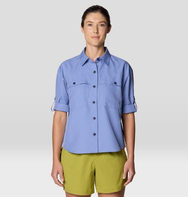 Women's Sun Drift Cooling Long Sleeve Shirt, Color: Best Coast Blue, image 16