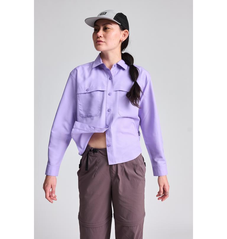 Chemise rafra&icirc;chissante &agrave; manches longues Sun Drift, Color: Harbor Violet, image 1