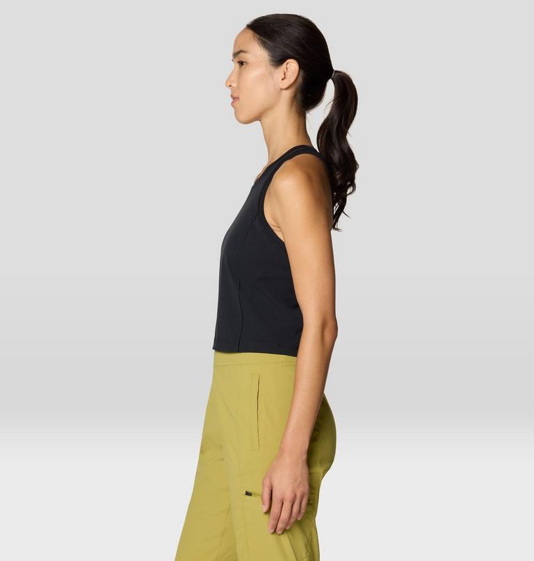 Women's Mountain Stretch Tanklette, Color: Black, image 4