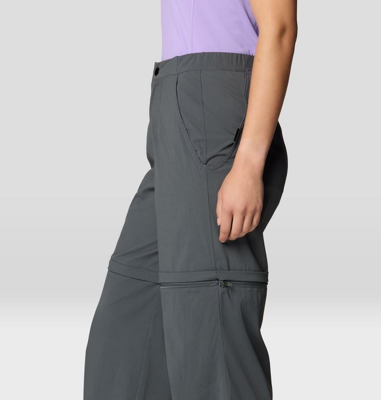 Women's Peak Rambler Convertible Pant, Color: Volcanic, image 7