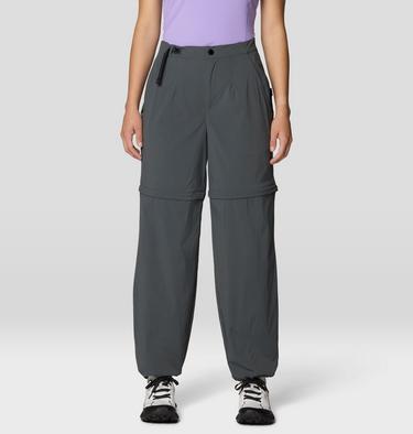 Women's Peak Rambler Convertible Pant, Color: Volcanic, image 5