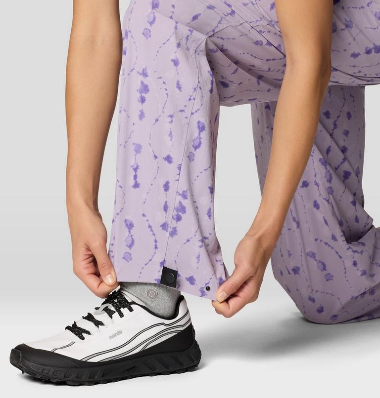 Women's Peak Rambler Pant, Color: Atmospheric Cascade Print, image 8