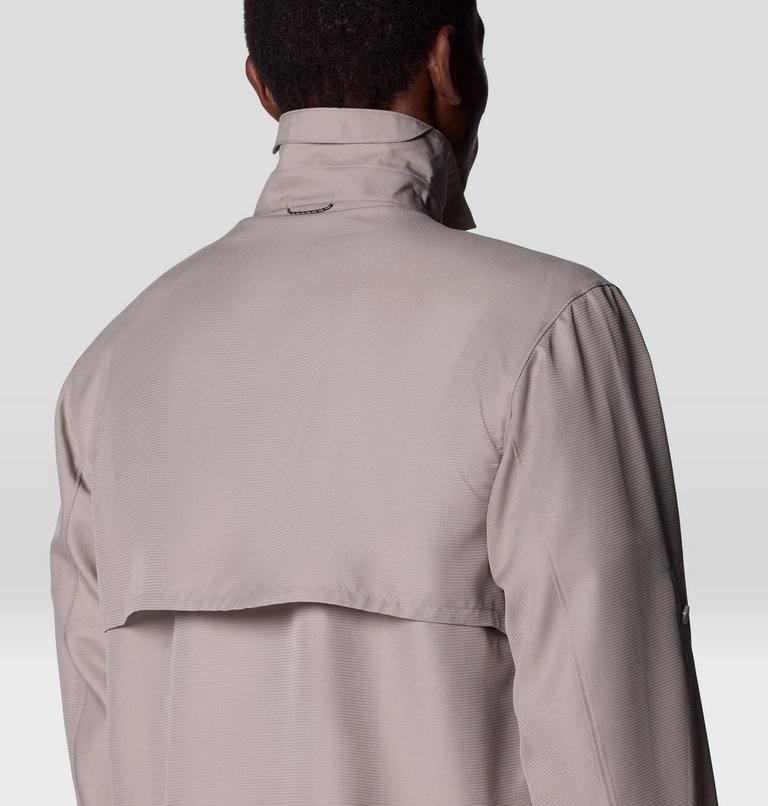 Men's Sun Drift Cooling Long Sleeve Shirt, Color: Approaching Storm, image 7