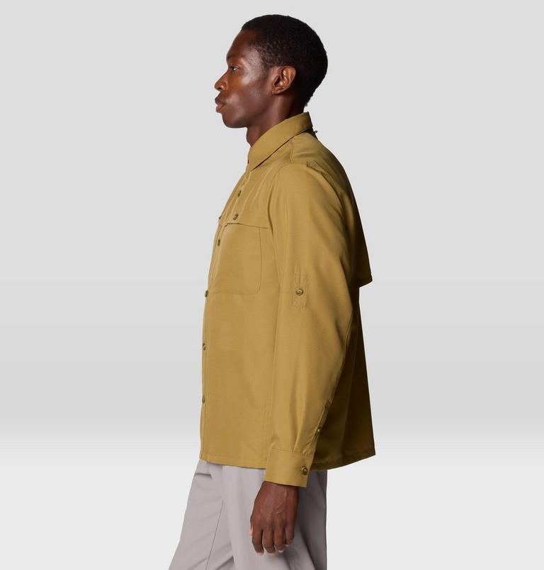Men's Sun Drift Cooling Long Sleeve Shirt, Color: Grassland, image 4