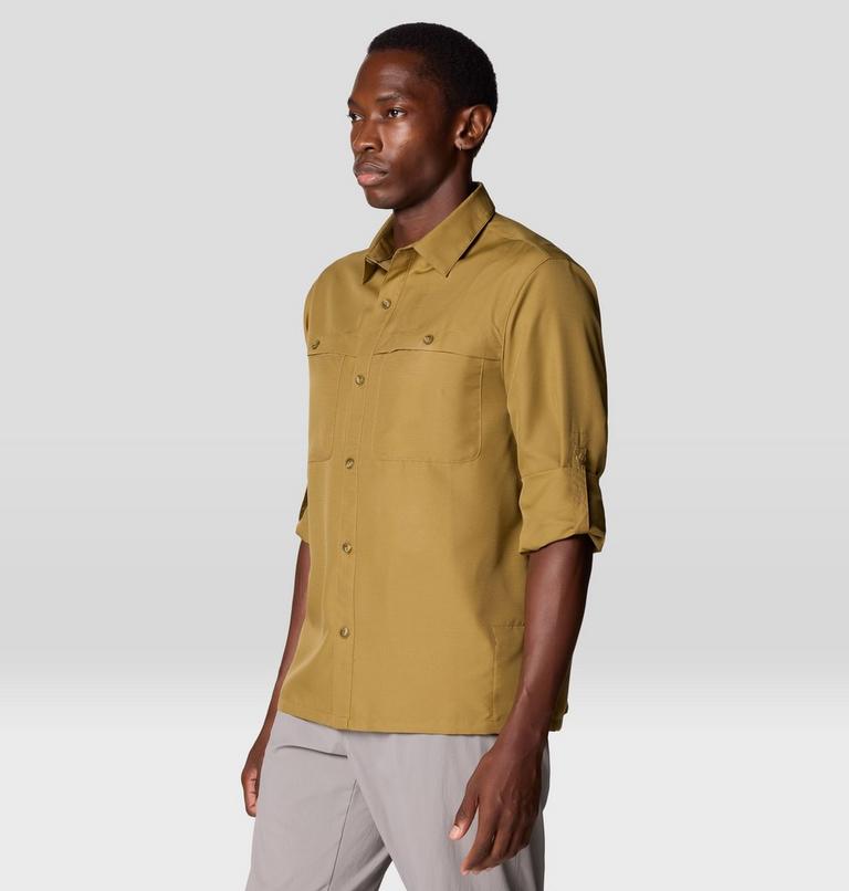Men's Sun Drift Cooling Long Sleeve Shirt, Color: Grassland, image 5