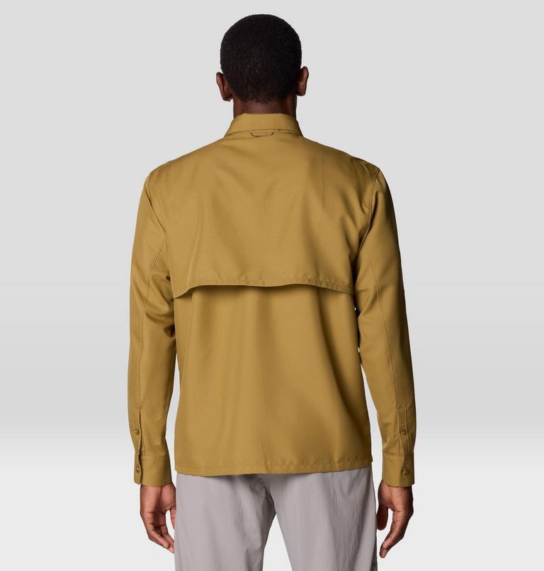 Men's Sun Drift Cooling Long Sleeve Shirt, Color: Grassland, image 3
