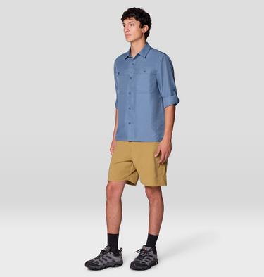 Men's Sun Drift Cooling Long Sleeve Shirt, Color: Adriatic Blue, image 2