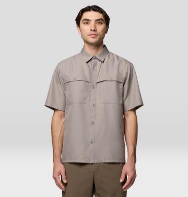 Men's Sun Drift Cooling Short Sleeve Shirt, Color: Approaching Storm, image 5